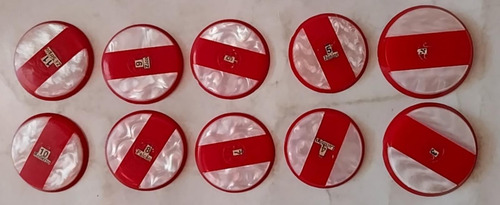 Botão De Mesa Perolado América - Com Bicados - Raros (Usado)