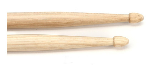 Imagen 3 de 3 de Baquetas Vic Firth American Classic 5b Punta Madera