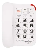 Comprar Teléfono De Botón Grande Para Personas Mayores: Teléfonos El
