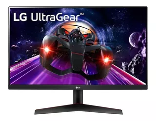 Monitor Gamer 23,8'' Full Hd 24gn600 144hz 1ms Hdmi Ips LG Cor Preto 110V/220V