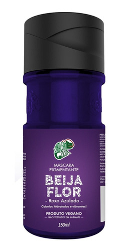 Máscara Tonalizante Beija Flor Kamaleão Color Roxo 150ml