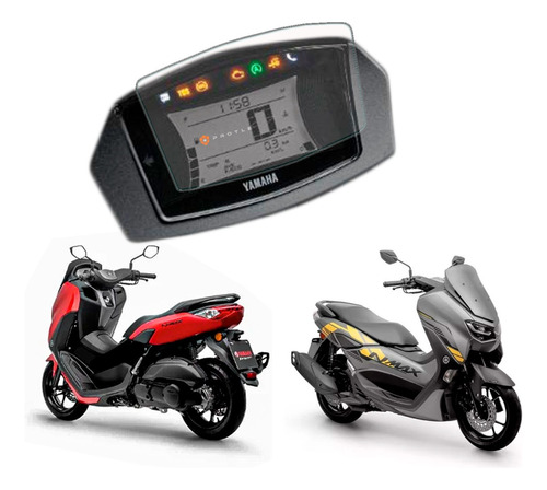 Película Tpu Proteção Painel Yamaha Nmax 160 2024 2023 2022