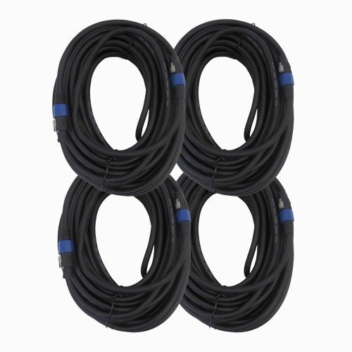 Cable De Altavoz Seismic Audio 35 Ft, 4 Conductores.