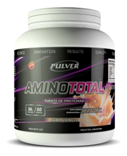 Aminoacidos Pulver Aminototal 2kg Masa Fuerza Muscular