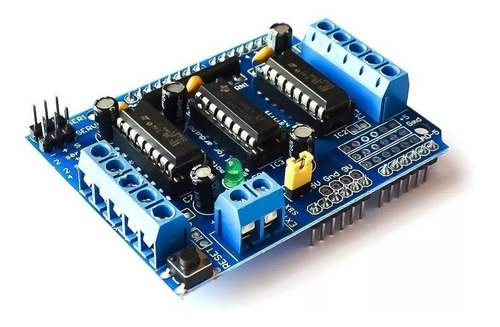 Shield Driver L293d Pra Motor Passo Dc Chassi Robot