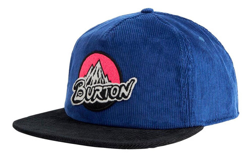 Jockey Hombre Retro Mountain Snapback Azul Burton