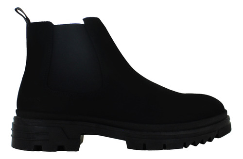 Levis Bota Casual Vestir Elegante Piel Negro Hombre 86206