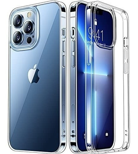 Funda Ranvoo P/iPhone 13 Pro Delgada/dura/crystal Clear