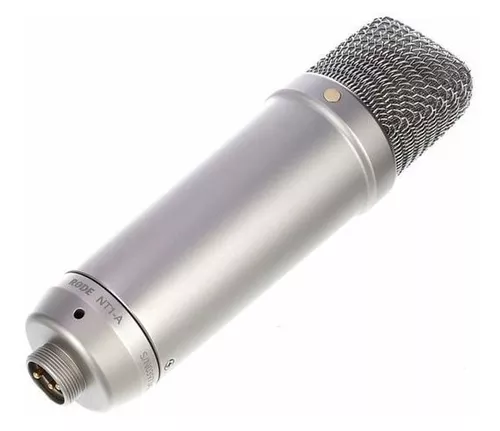 Micrófono Rode NT1-A Condensador Cardioide color silver