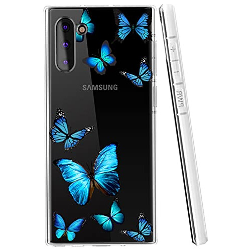 Funda Para Samsung Galaxy Note 10 5g Azul Tpu
