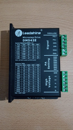 Driver Motor Paso A Paso Dm542e De 4.2a Leadshine (Usado)