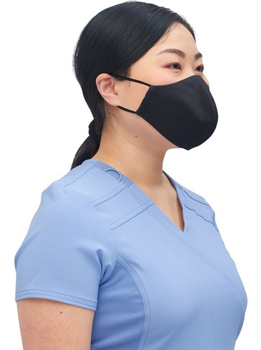 Cherokee Ww560 Paquete 5 Cubrebocas Anti Microbial Repelente Color Blk - Negro
