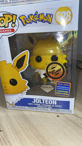 Funko Pop Pokémon Jolteon 628 Diamond Edición Limitada 2021