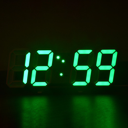 Bn Reloj Electrónico De Pared Led De Led Tridimensional C