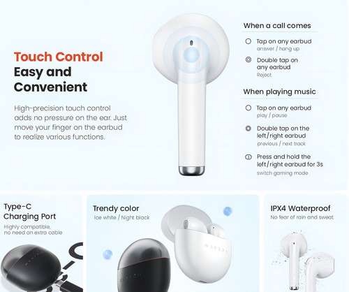 Auriculares Bluetooth Xiaomi Haylou X1 Neo - Negro Negro