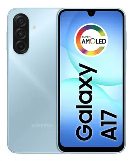 Celular Samsung Galaxy A17 Com Ia 128gb 4gb Ram Cam De 50mp Tela De 67 Nfc Ip54 Azul