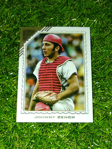 Cv Johnny Bench 2022 Topps Gallery Veterans 