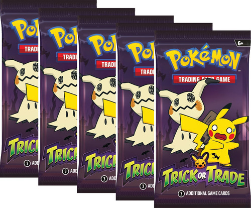 Pokémon Tcg Trick Or Trade (2023) Pack 5 Sobres