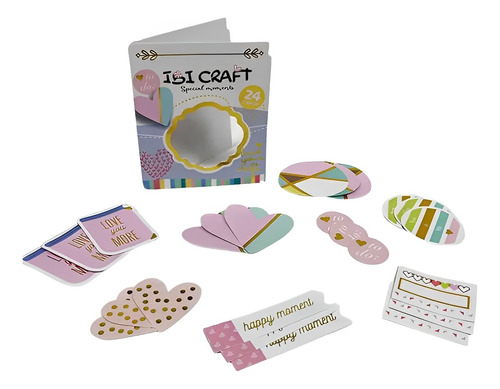 Pack D Stickers, Etiquetas Ibi Craft Para Diversas Ocasiones