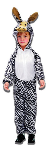 Disfraz Infantil De Zebra - Talles S, M, L - El Regalón