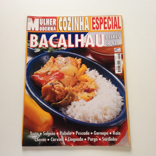 Revista Mulher Moderna Cozinha Especial Bacalhau Truta A890