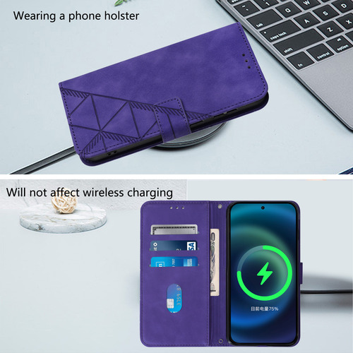 Funda De Piel Empresarial Para Motorola E15, A Prueba De Salpicaduras, 3 Ranuras Para Tarjetas, Soporte, Bloqueo Rfid, 6 Colores