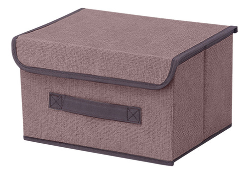 My Caja De Almacenamiento Cubierta De Lino Y Algodón