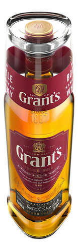 Whisky Grants 8 Anos 1000ml Com Copo