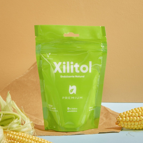 Imagen 2 de 4 de Xilitol Endulzante Natural Premium 130gr