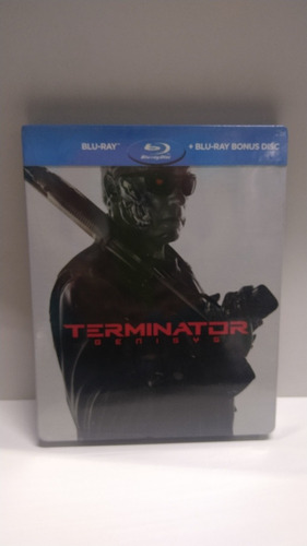 Terminator Génesis Bluray Steelbook 