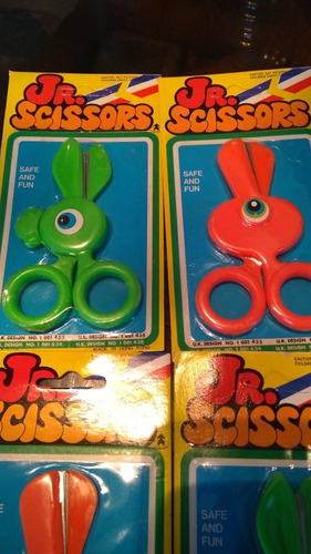 Imagen 6 de 6 de Tijera Niños Escolar Vintage Nuevas Oferta 2x1
