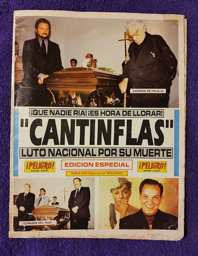 Revista Peligro Cantinflas Ed.especial 1993.cine Mexicano