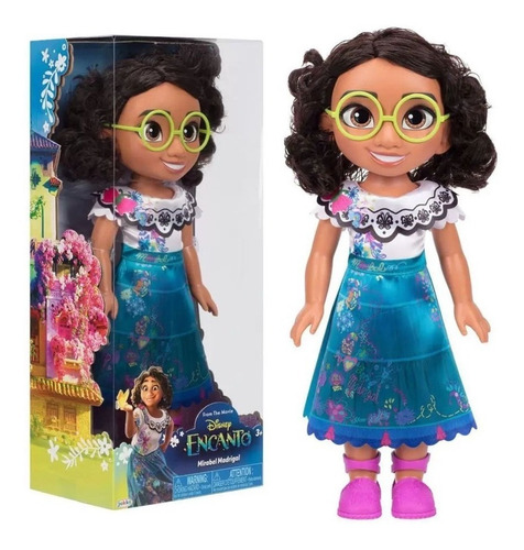 Disney Encanto Mirabel Madrigal Fashion Doll With Blue Earri