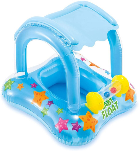 Flotador Inflable Andadera Con Techo Para Bebe Para Alberca