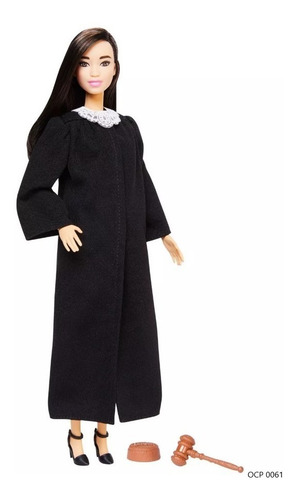 Barbie Juíza Direito Com Cabelo Preto Melhor Preço Mattel