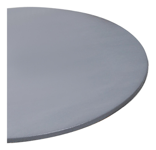 Mantel Redondo Lavable Para Mesa De 60 Pulgadas Gris-plata