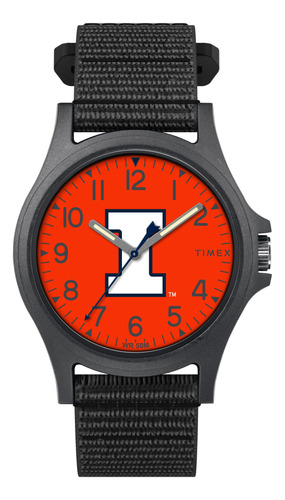 Reloj Timex Collegiate Pride Illinois Fighting Para Hombre,