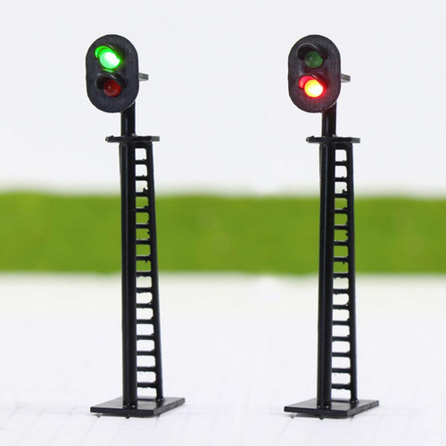 Señal De Bloque De Ferrocarril Evemodel 5pcs Led 6.4cm