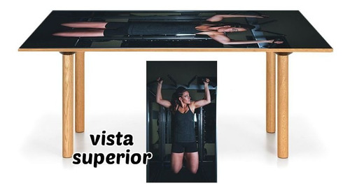 Vinilo Para Mesa Fuerza Resistencia Fisico Gimnasio M6