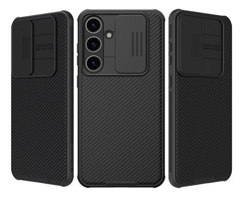 Funda Galaxy S24 5g Nillkin Original Tapa De Cámara Negro