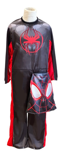 Disfraz Miles Morales Spiderman Hombre Araña 2023 Original