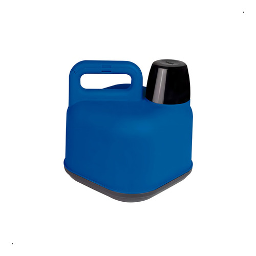 Garrafa Agua Gelada Cafe Galao Termico 3 Litros Azul Mor