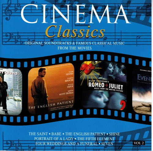 O Cinema Classics - Vol 2 Doble Cd 1997 Holanda Ricewithduck
