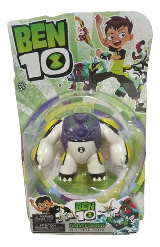 Muñeco Cannonbolt - Ben 10 - Articulado 13 Cm Aprox.