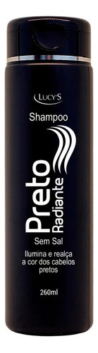  Ilumina E Realça Cabelo Preto Shampoo Sem Sal 260ml