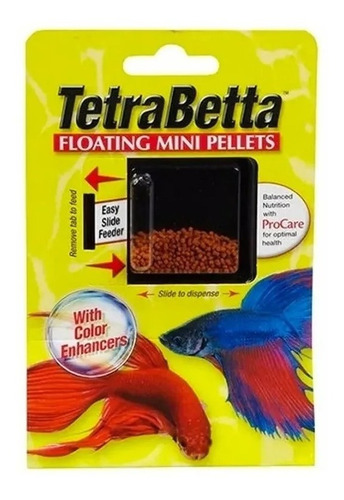 Alimento Tetra Betta Mini Pellets 4,5 Gr Peces Acuario