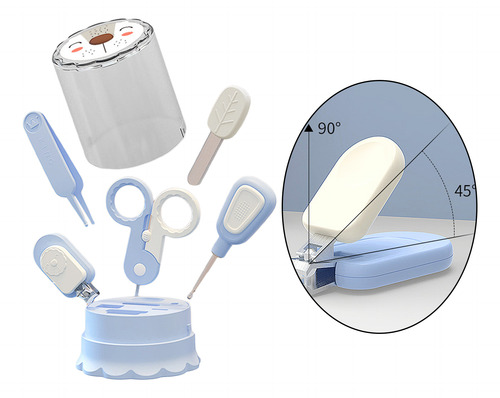 Kit De Cuidado De Uñas Para Bebés De 5 Piezas,