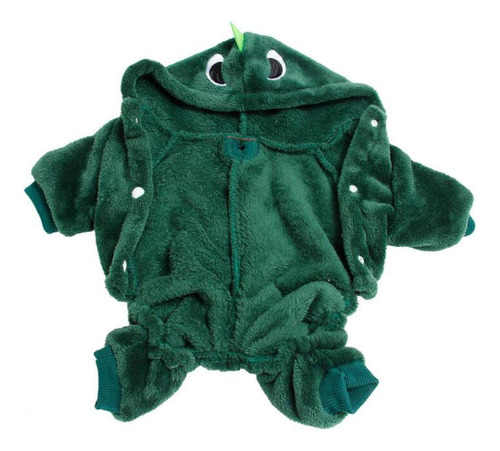 Mascota Halloween Cosplay Vestido Trajes Verde Oscuro L