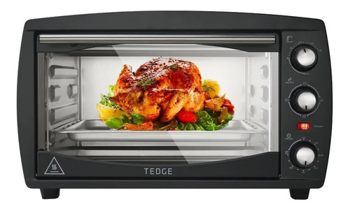 Forno Elétrico De Mesa 26 Litros Com Grill 1400w Tedge