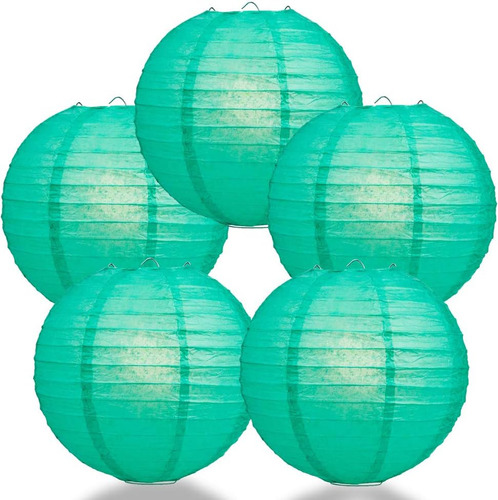 Paperlanternstore - Linternas De Papel (5 Unidades, Re...
